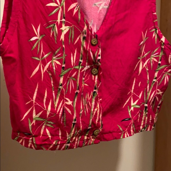 Vintage Cropped Vest/Top - Picture 4 of 7